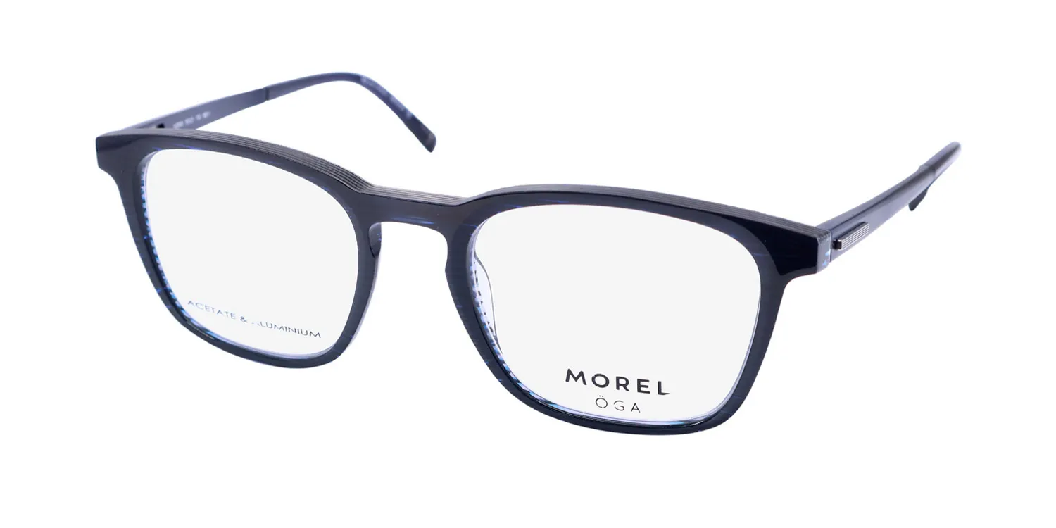 Morel Oga 10209o bb11 Eyeglasses Blue 55mm