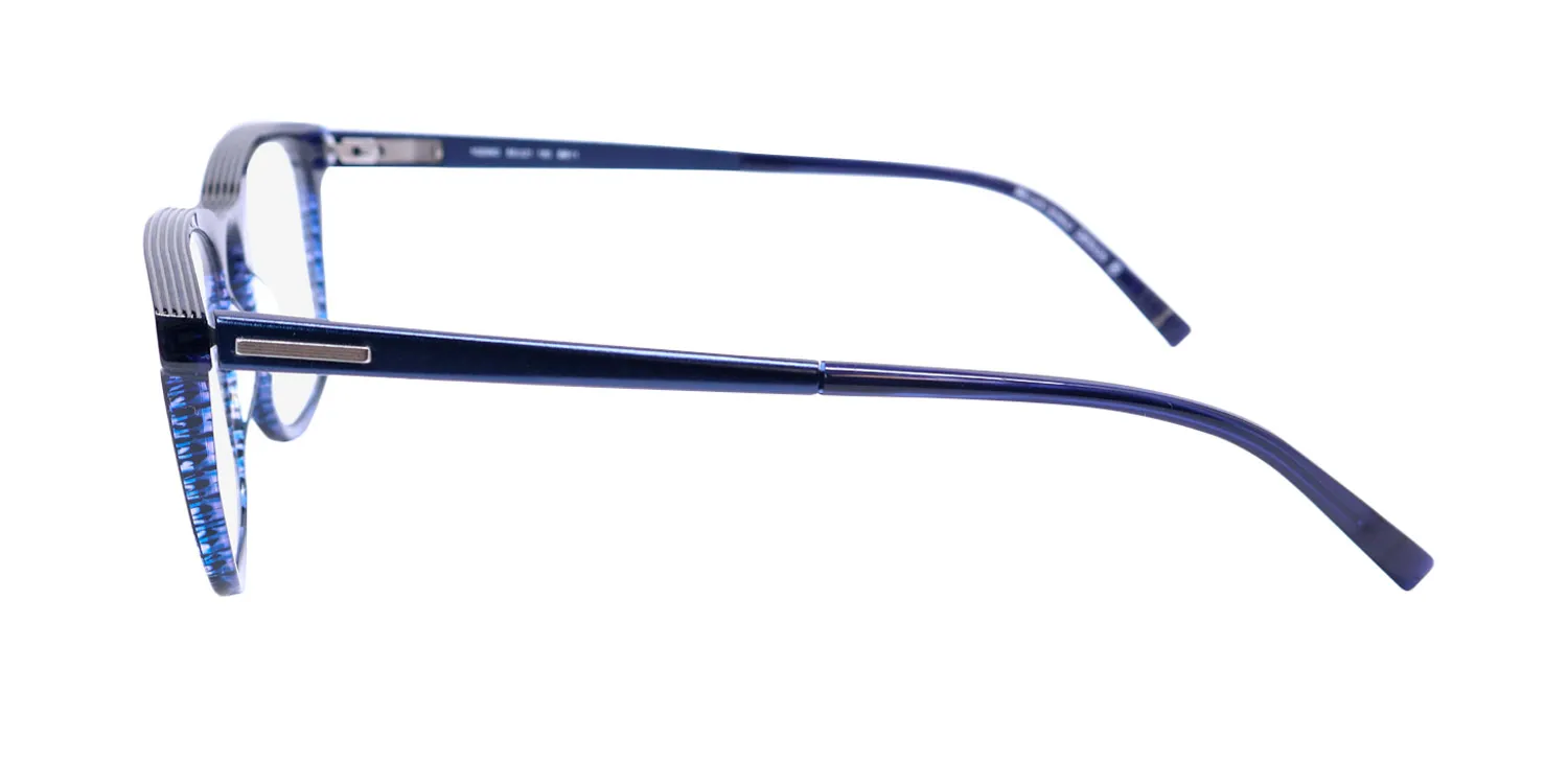Morel Oga 10209o bb11 Eyeglasses Blue 55mm 4