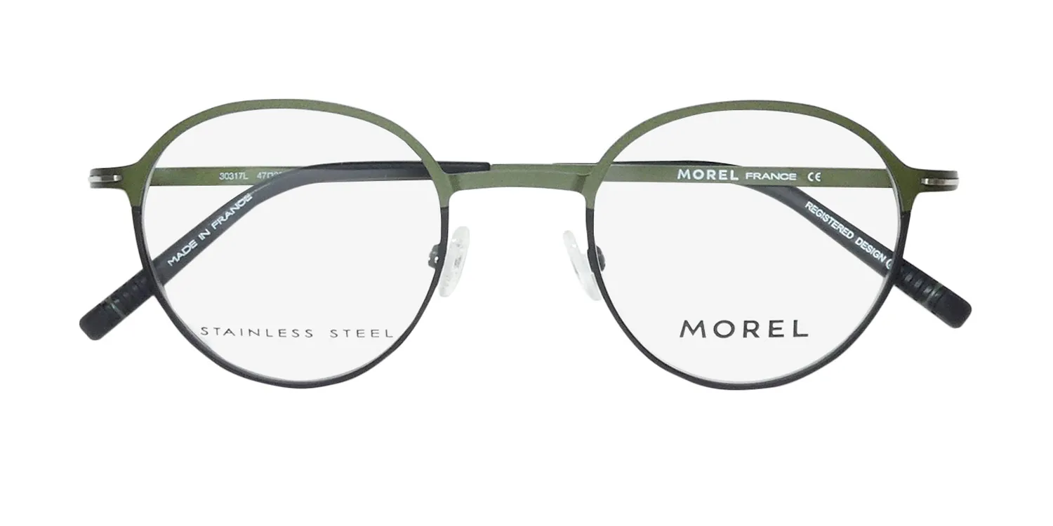 Morel Lightec 30317l bb03 Eyeglasses Green 47mm 2