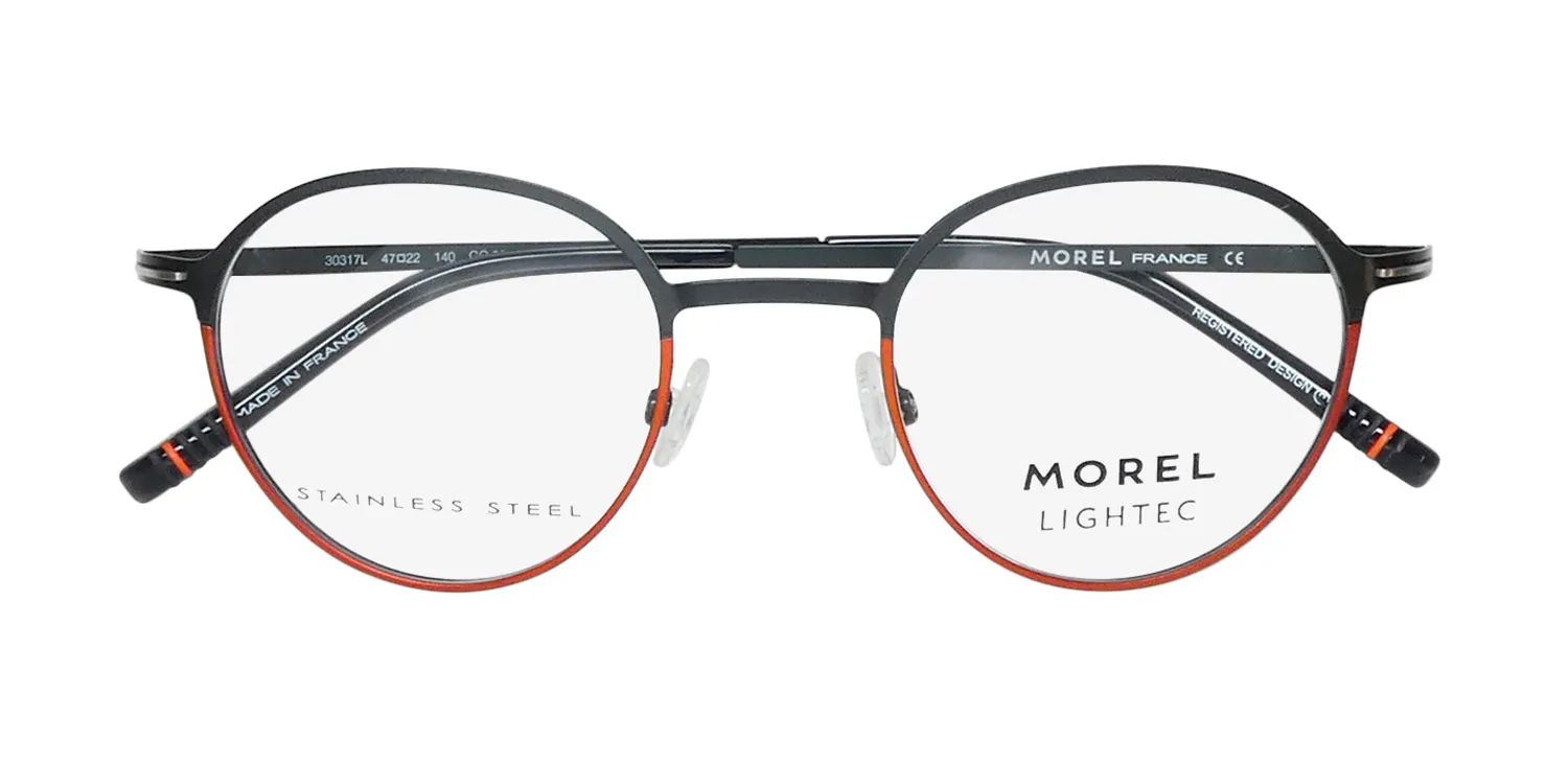 Morel Lightec 30317l go02 Eyeglasses Grey 47mm 2