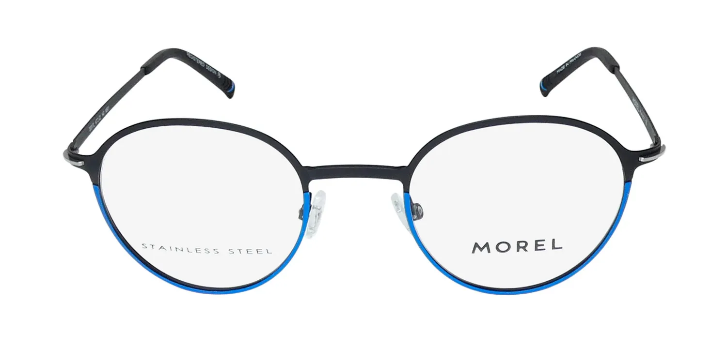 Morel Lightec 30317l nb01 Eyeglasses Matte Black 47mm 3