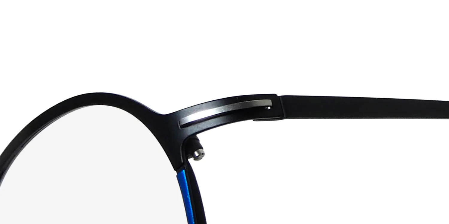 Morel Lightec 30317l nb01 Eyeglasses Matte Black 47mm 6