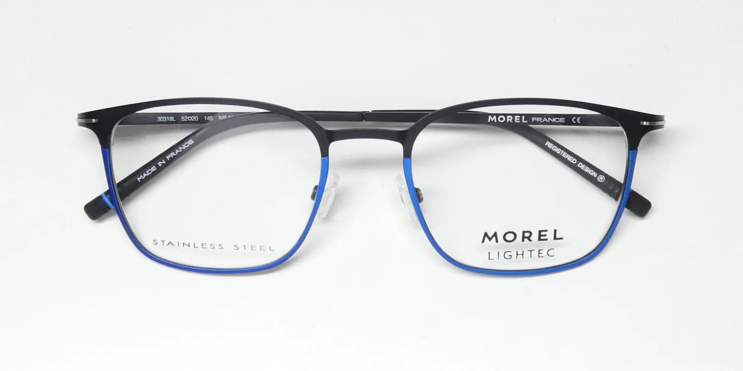 Morel Lightec 30319l nb08 Eyeglasses Black 52mm 2