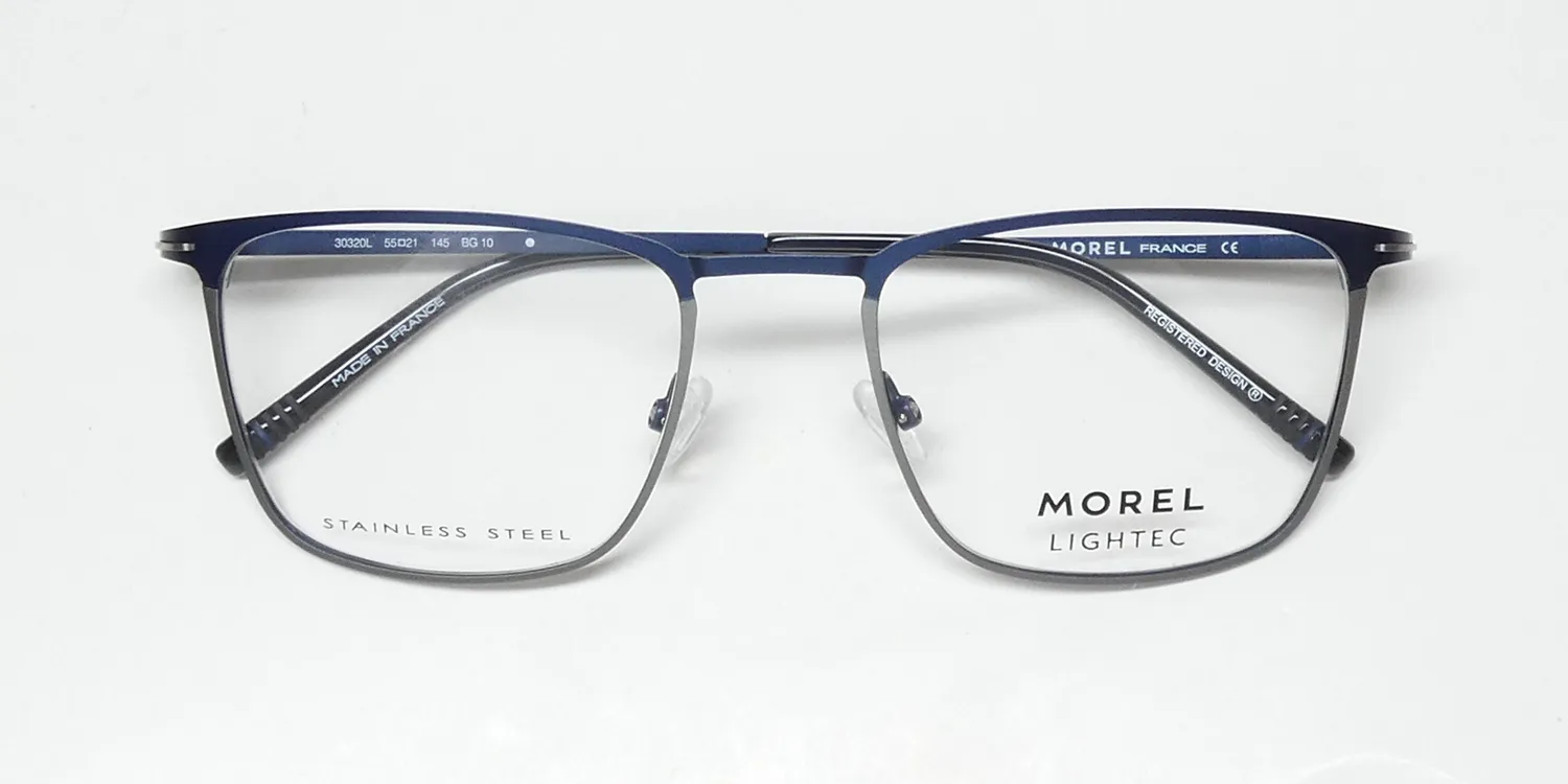 Morel Lightec 30320l bg10 Eyeglasses Blue 55mm 2