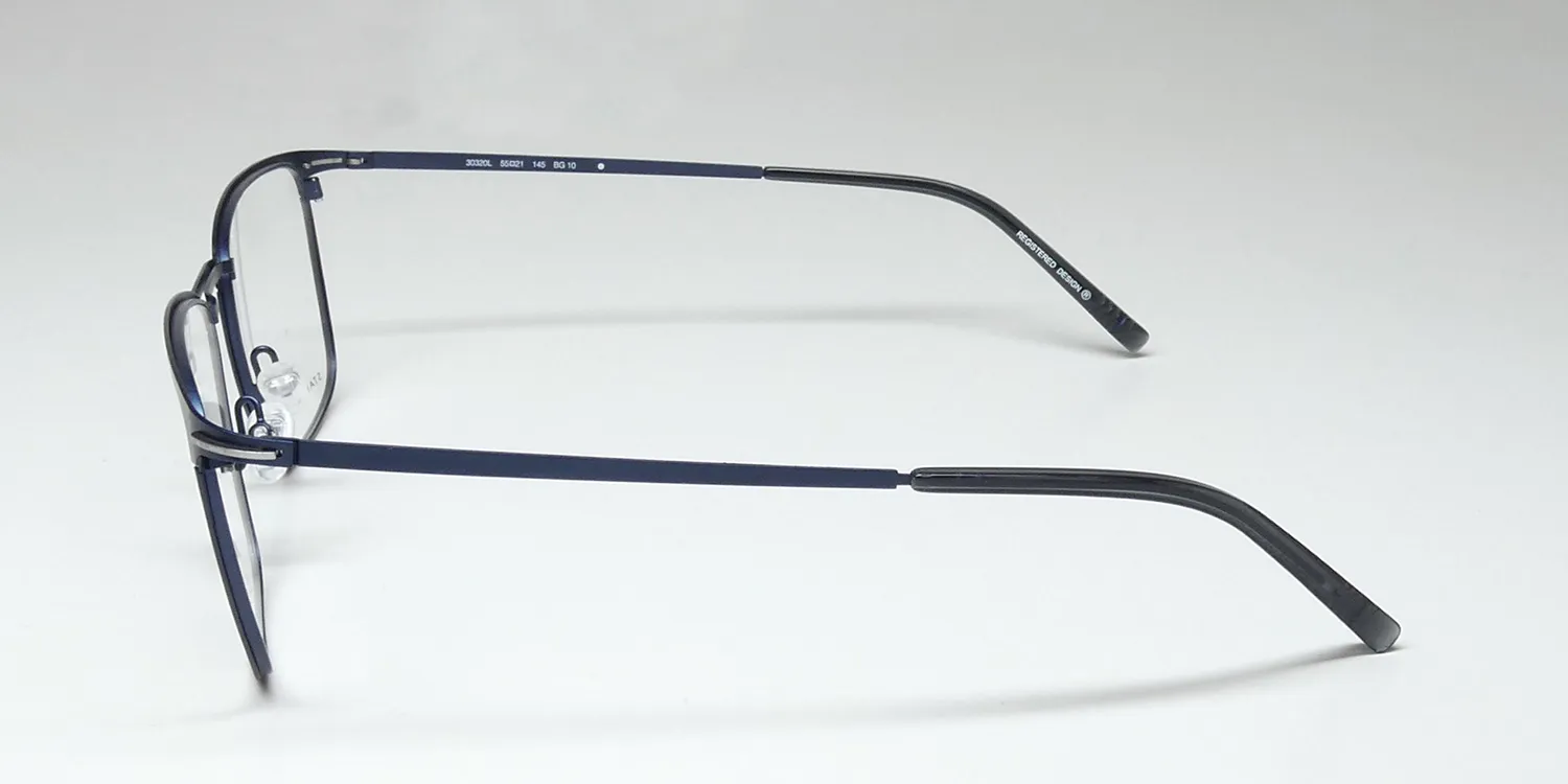 Morel Lightec 30320l bg10 Eyeglasses Blue 55mm 4