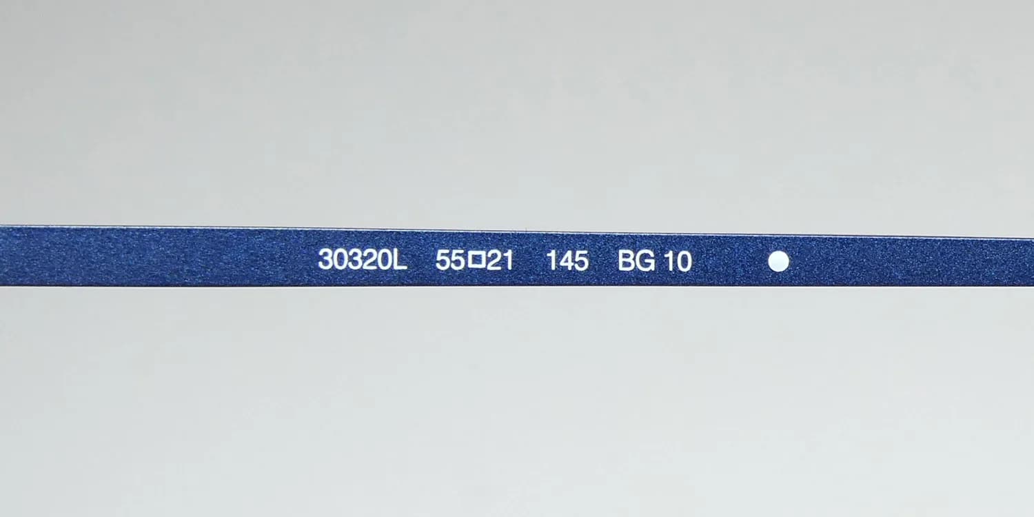 Morel Lightec 30320l bg10 Eyeglasses Blue 55mm 7