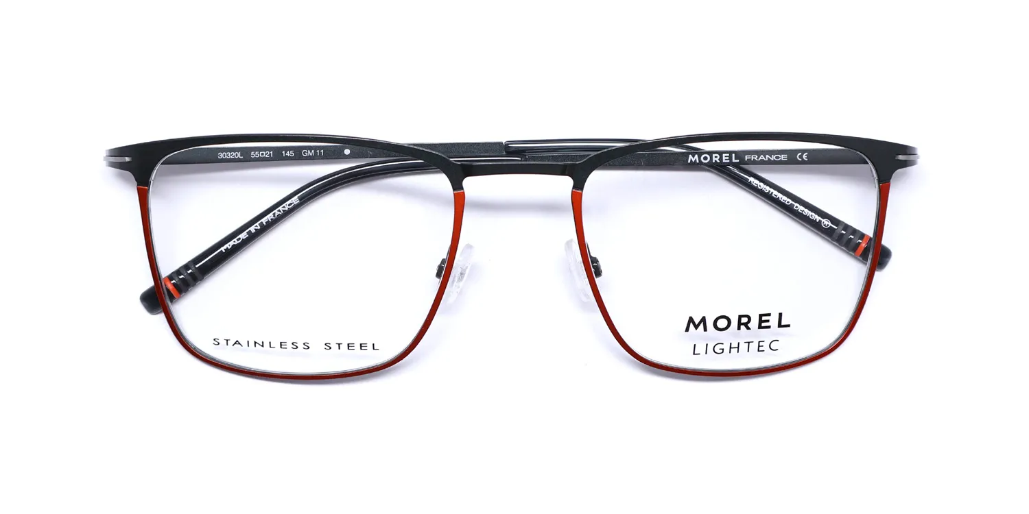 Morel Lightec 30320l gm11 Eyeglasses Grey 55mm 2