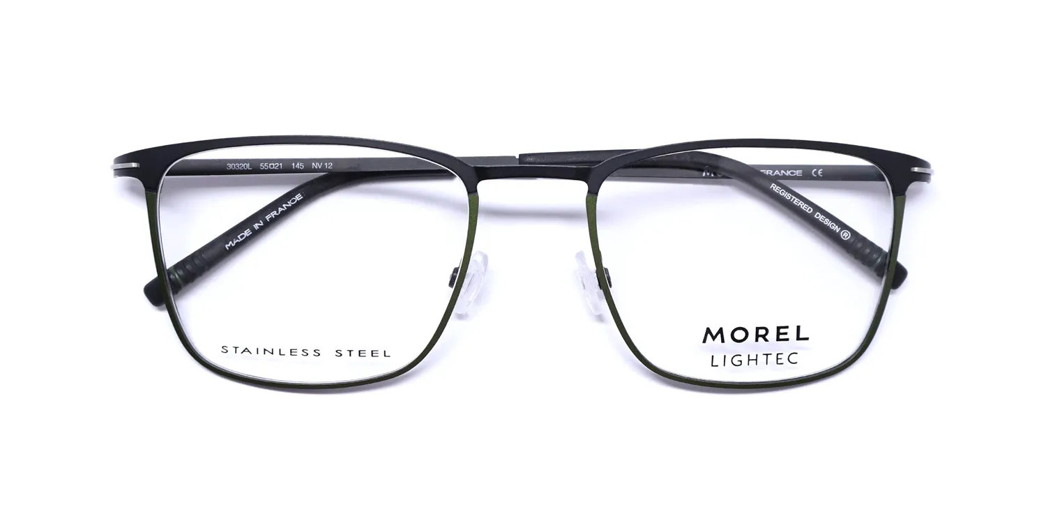Morel Lightec 30320l nv12 Eyeglasses Black 55mm 2