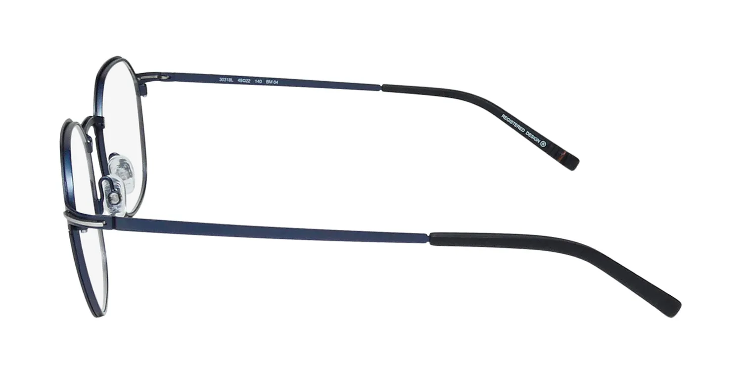 Morel Lightec 30318l bm04 Eyeglasses Blue 49mm 4