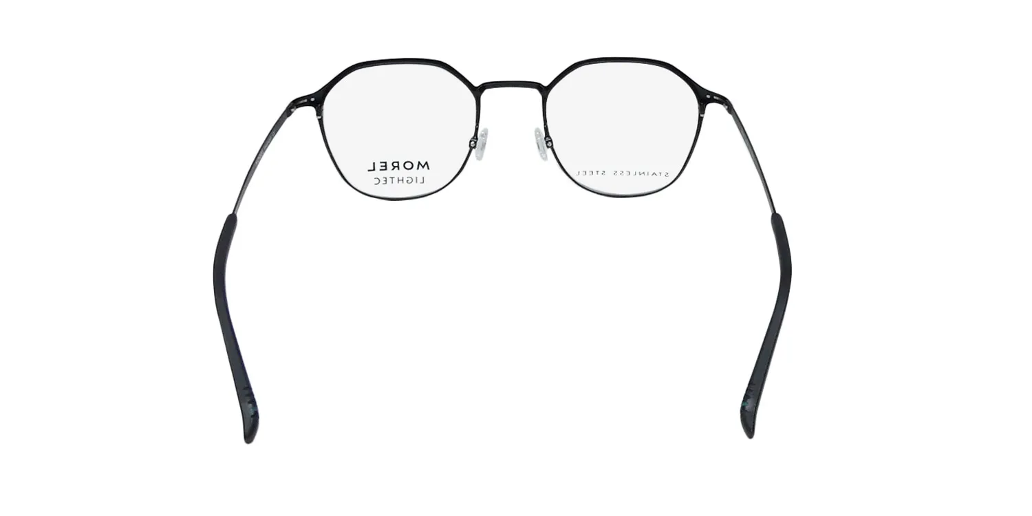 Morel Lightec 30318l nb06 Eyeglasses Matte Black 49mm 5