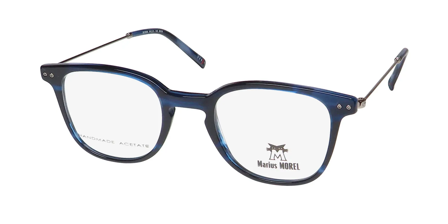 Morel Marius 60165m bg09 Eyeglasses Blue 49mm