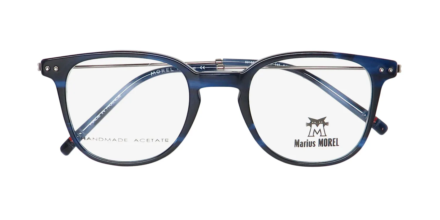 Morel Marius 60165m bg09 Eyeglasses Blue 49mm 2