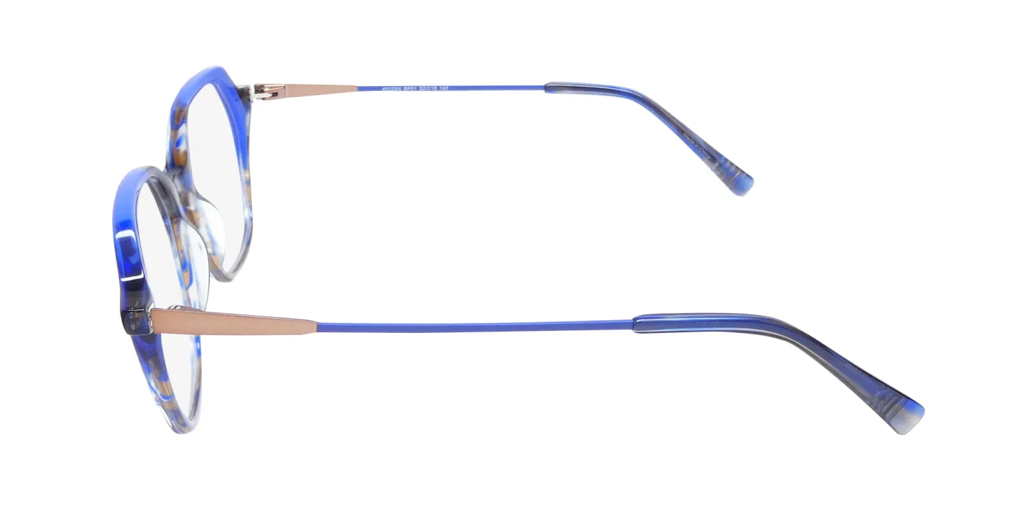 Morel Nomad 40222n bp01 Eyeglasses Blue 52mm 4