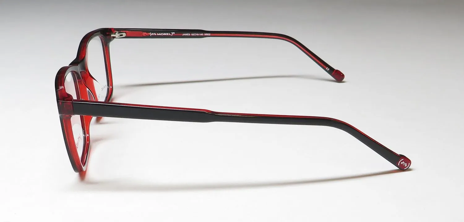 Morel Red James 90036c nr02 Eyeglasses Black 52mm 4