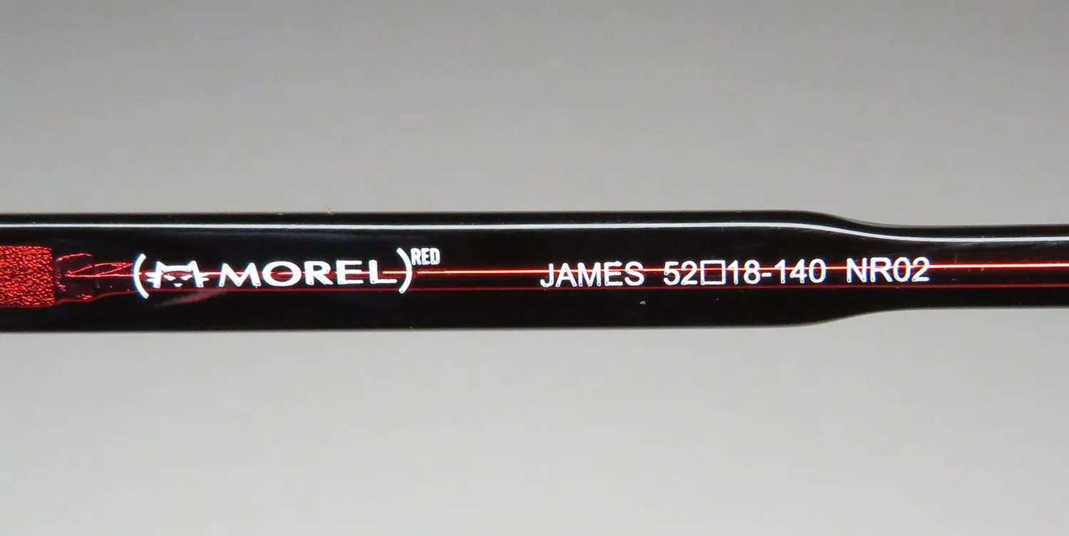 Morel Red James 90036c nr02 Eyeglasses Black 52mm 7
