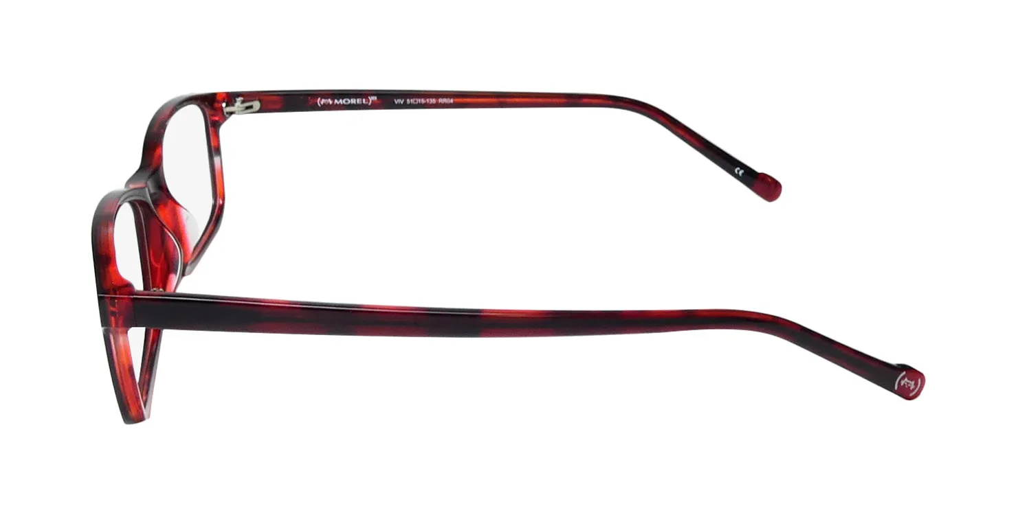 Morel Red Viv 90037c rr04 Eyeglasses Red 51mm 4