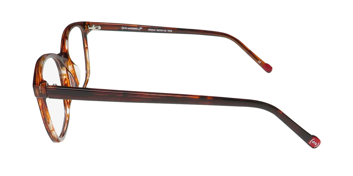 Morel Red Nicole 90038c tr05 Eyeglasses Brown 52mm 4