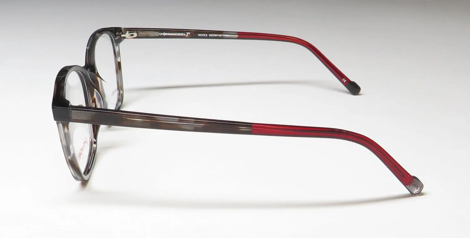 Morel Red Nicole 90038c tr06 Eyeglasses Tortoise 52mm 4