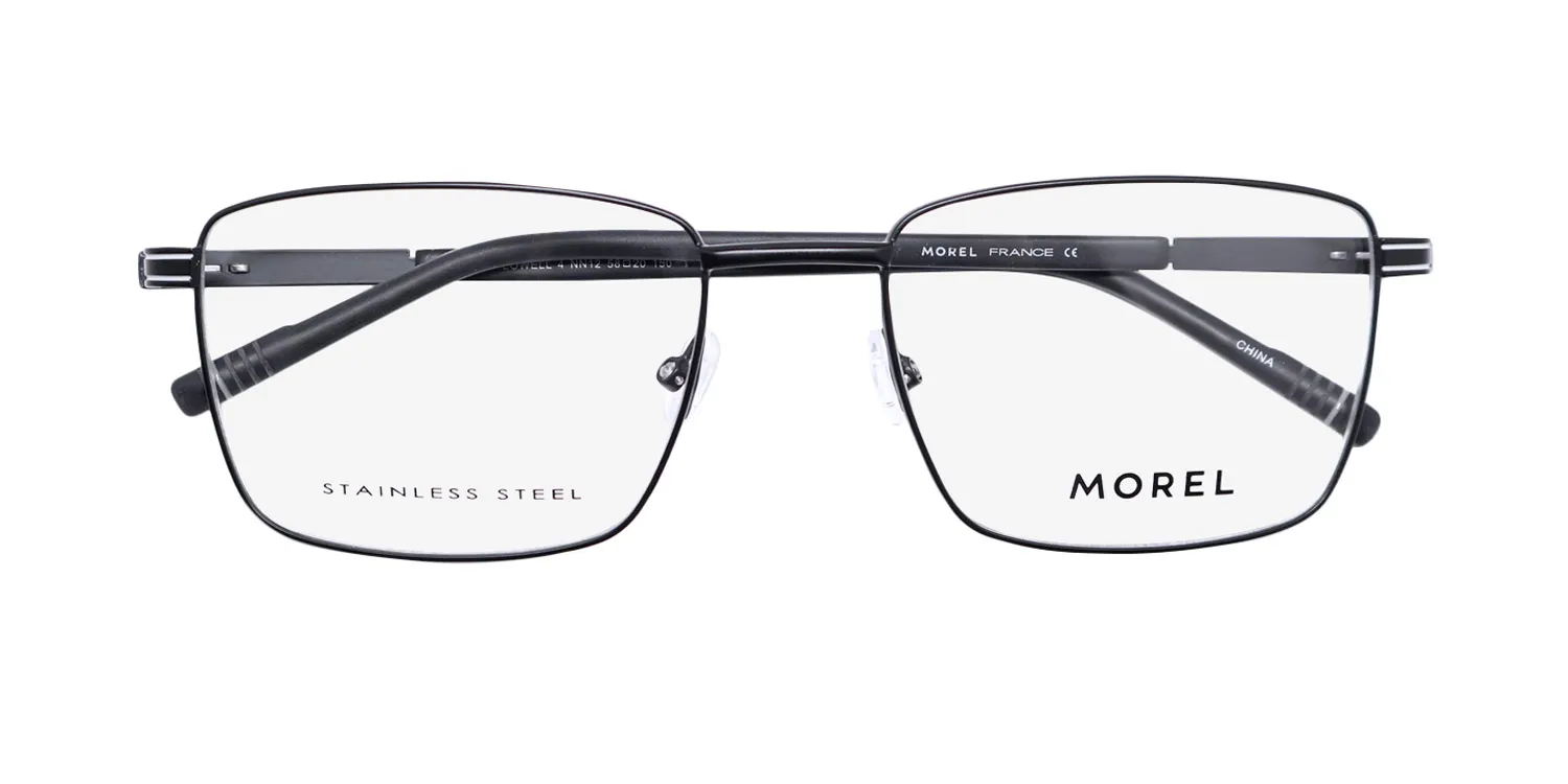 Morel Lowell 4 nn12 Eyeglasses Black 58mm 2