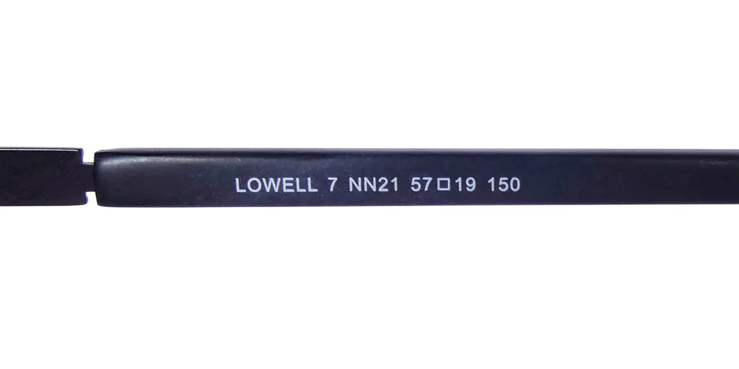 Morel Lowell 7 nn21 Eyeglasses Black 57mm 7