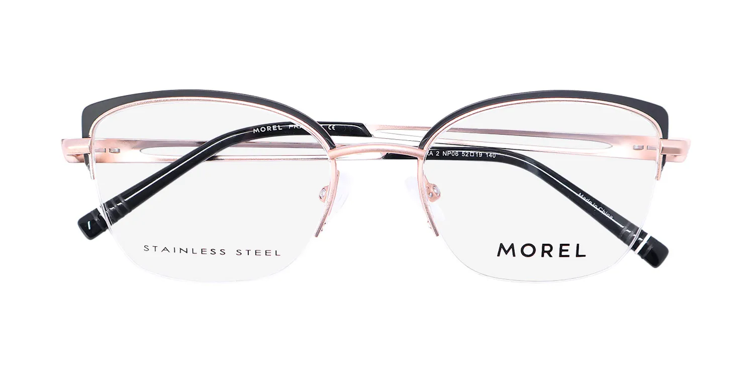 Morel Vera 2 np06 Eyeglasses Black 52mm 2