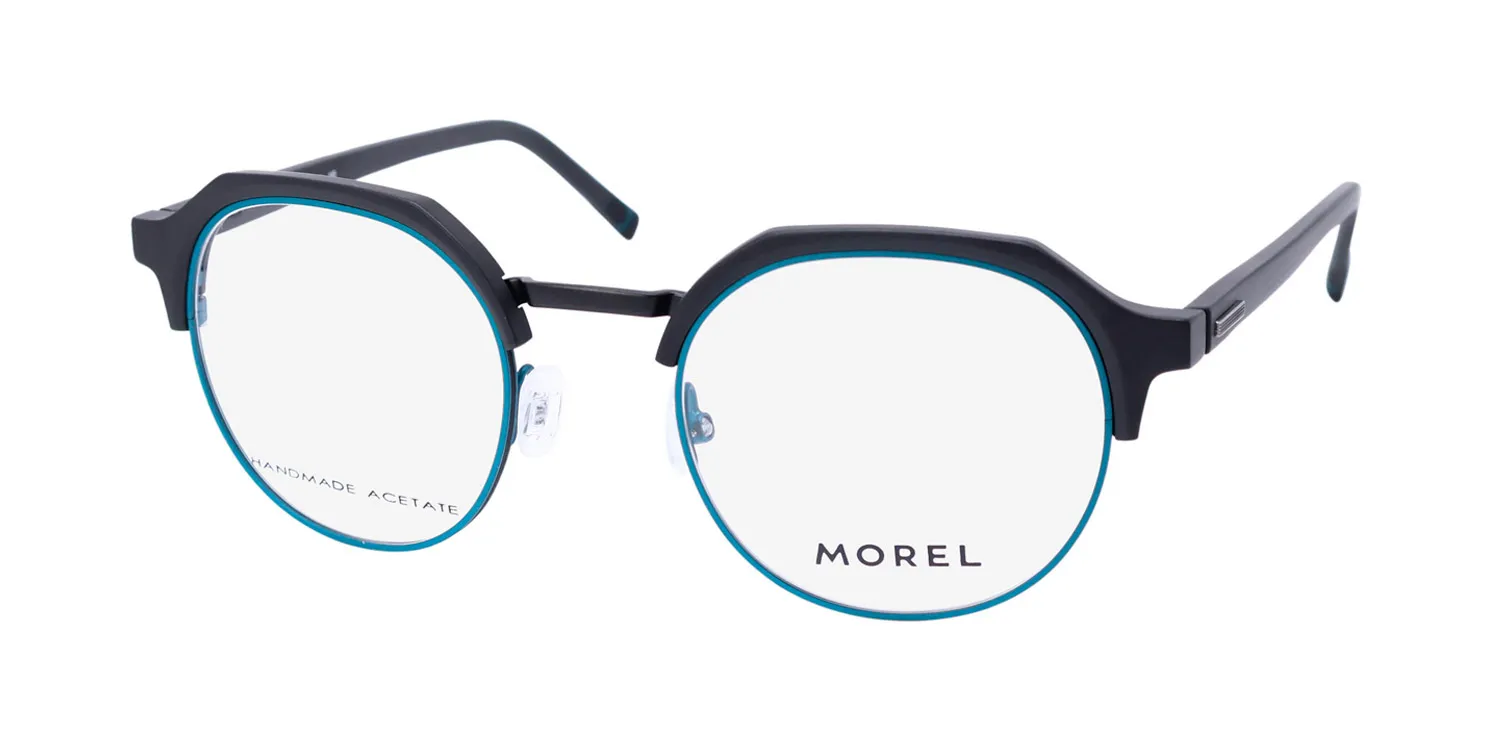 Morel Tinset 2 nb04 Eyeglasses Black 50mm