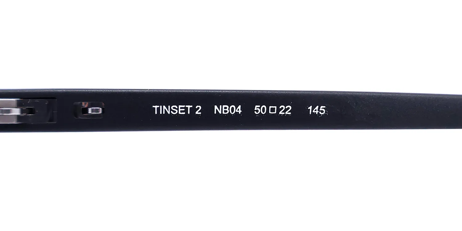 Morel Tinset 2 nb04 Eyeglasses Black 50mm 7