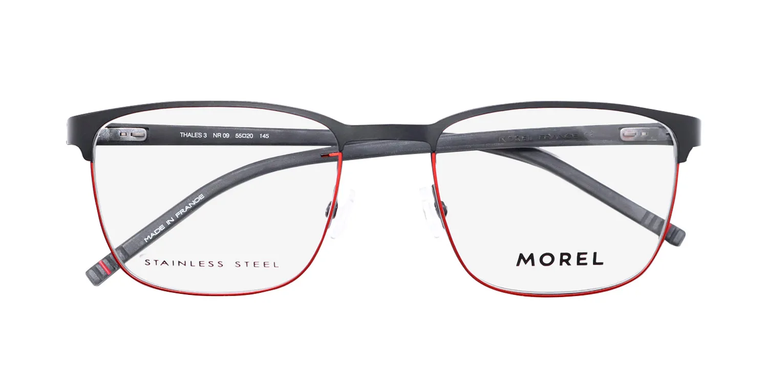 Morel Thales 3 nr09 Eyeglasses Black 55mm 2