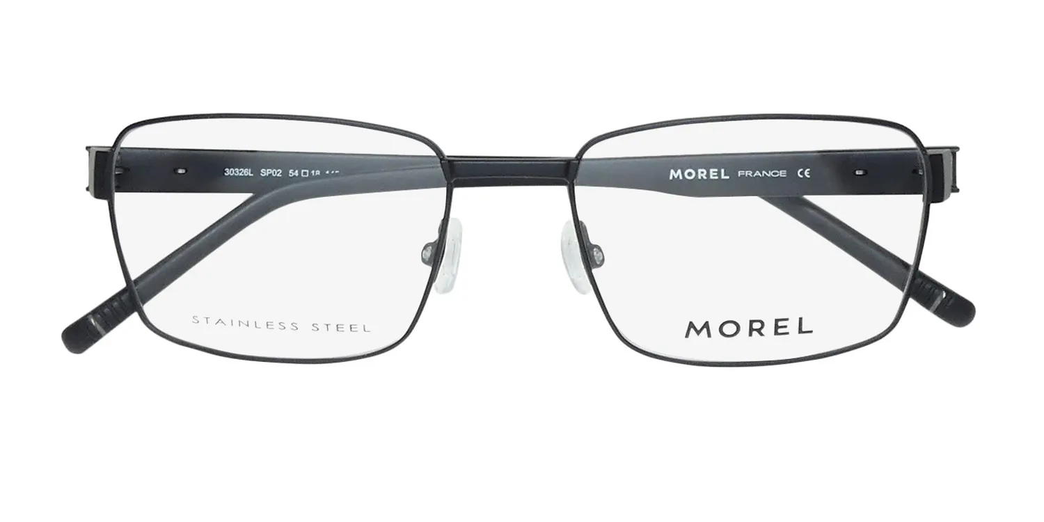 Morel Lightec 30326l sp02 Eyeglasses Black 54mm 2