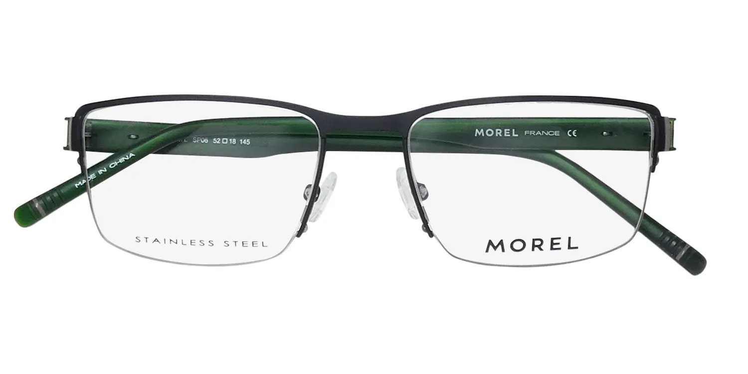 Morel Lightec 30327l sp06 Eyeglasses Black 52mm 2