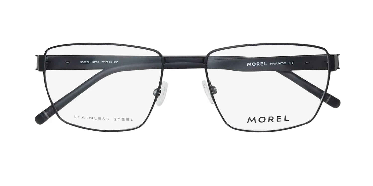 Morel Lightec 30328l sp09 Eyeglasses Matte Black 57mm 2