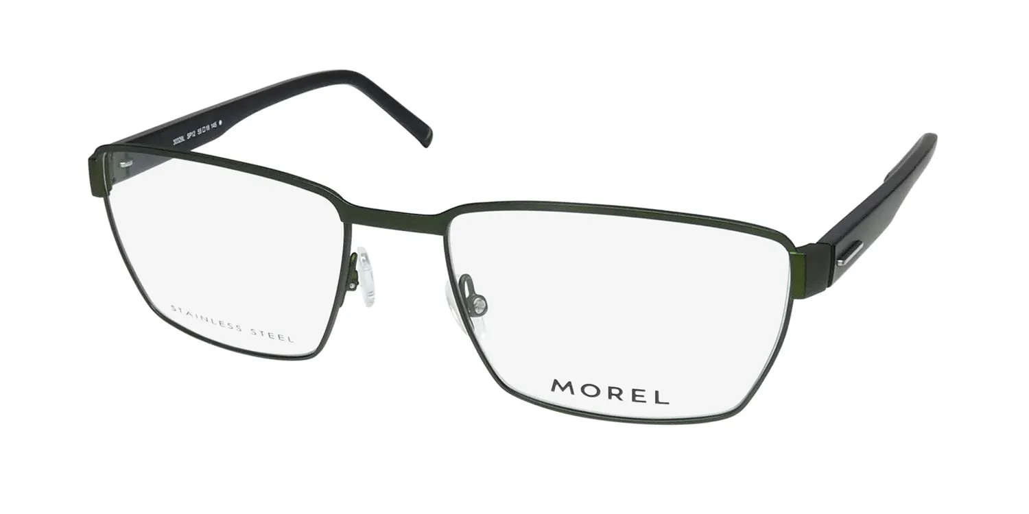 Morel Lightec 30329l sp12 Eyeglasses Matte Green 55mm