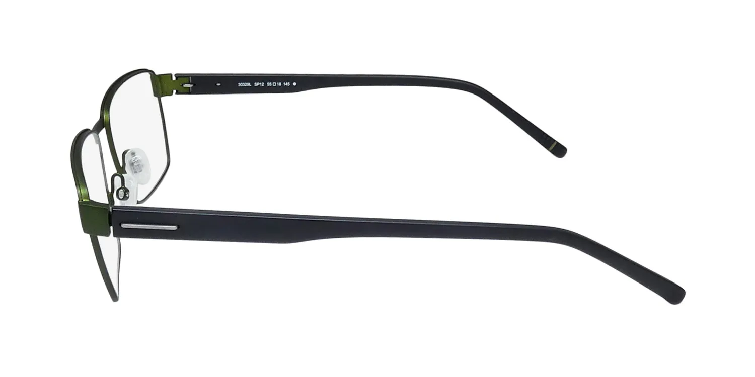 Morel Lightec 30329l sp12 Eyeglasses Matte Green 55mm 4