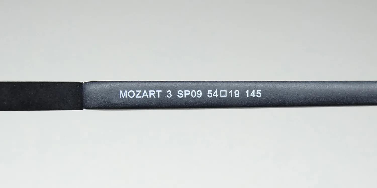 Morel Mozart 3 sp09 Eyeglasses Black 54mm 7