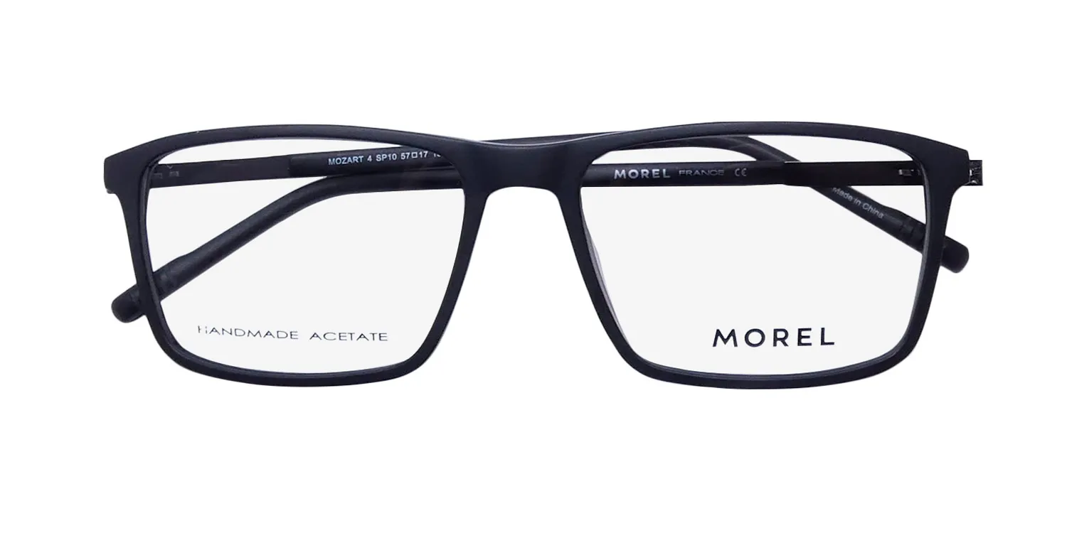 Morel Mozart 4 sp10 Eyeglasses Black 57mm 2