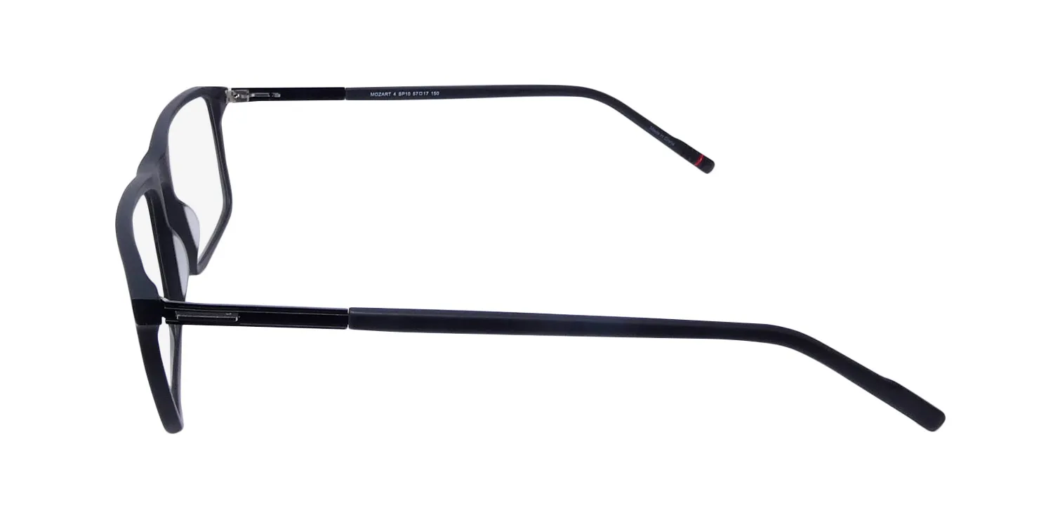 Morel Mozart 4 sp10 Eyeglasses Black 57mm 4