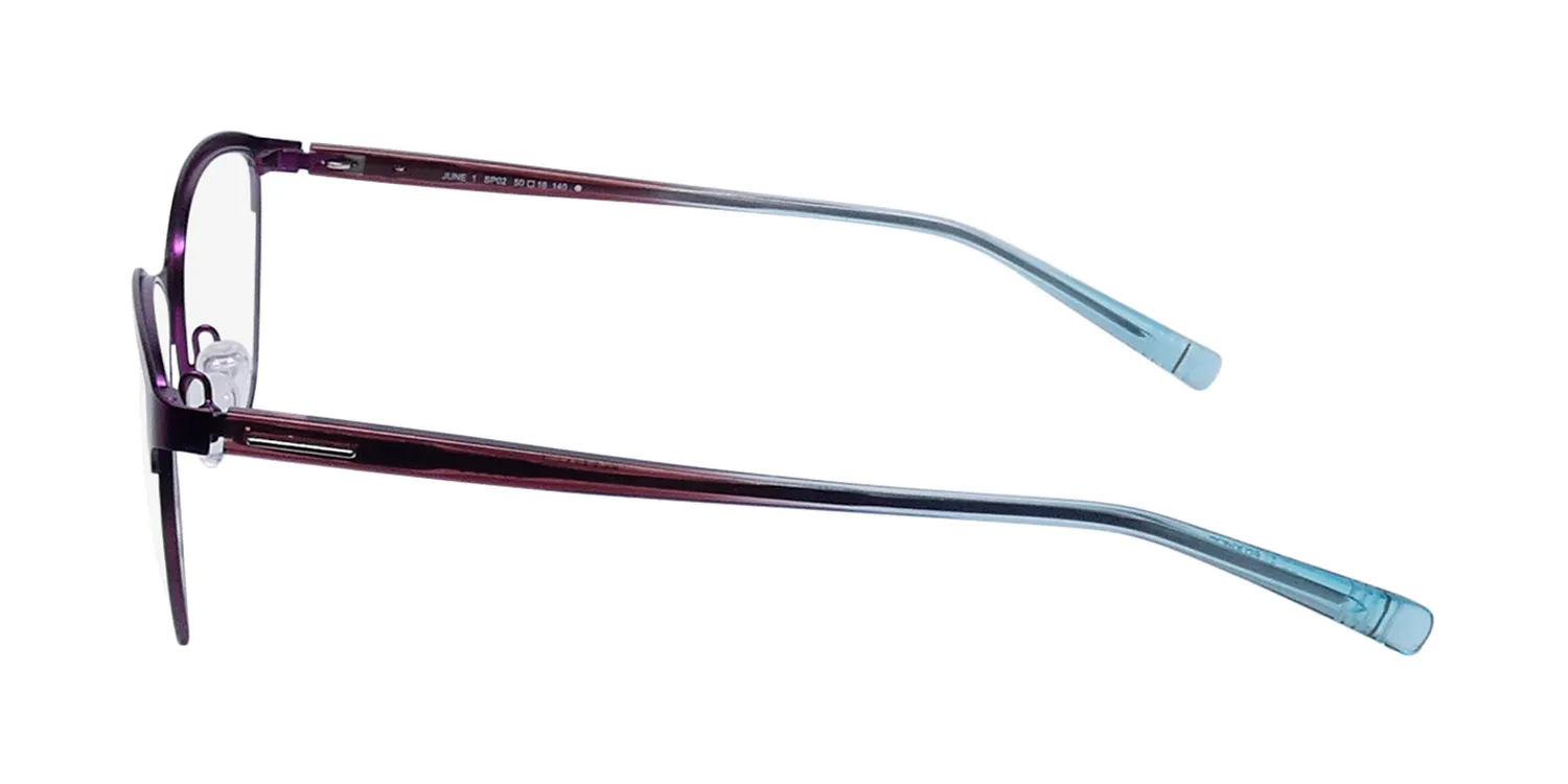 Morel June 1 sp02 Eyeglasses Purple 50mm 4