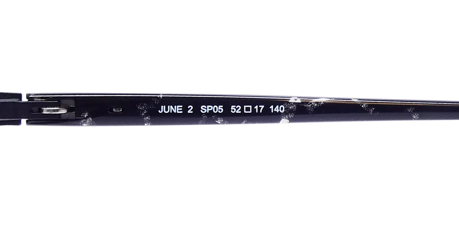 Morel June 2 sp05 Eyeglasses Matte Black 52mm 7