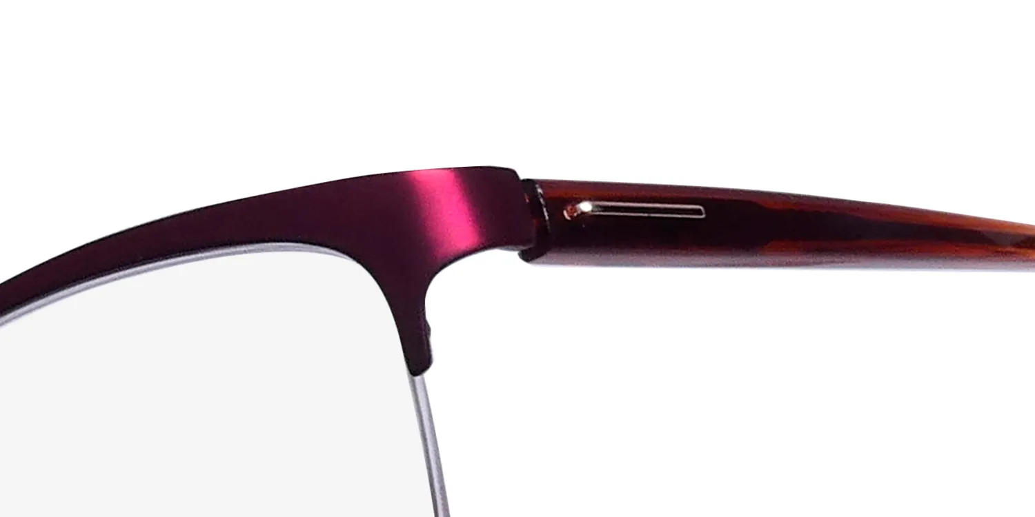 Morel June 2 sp08 Eyeglasses Red 52mm 6
