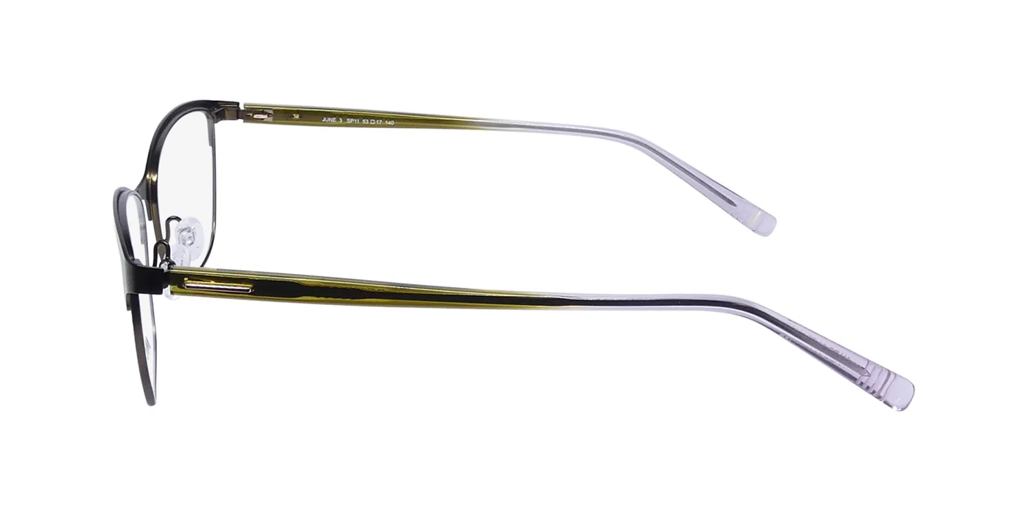 Morel June 3 sp11 Eyeglasses Green 53mm 4