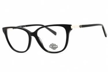 Harley Davidson HD0577 001 Eyeglasses Shiny Black 55mm