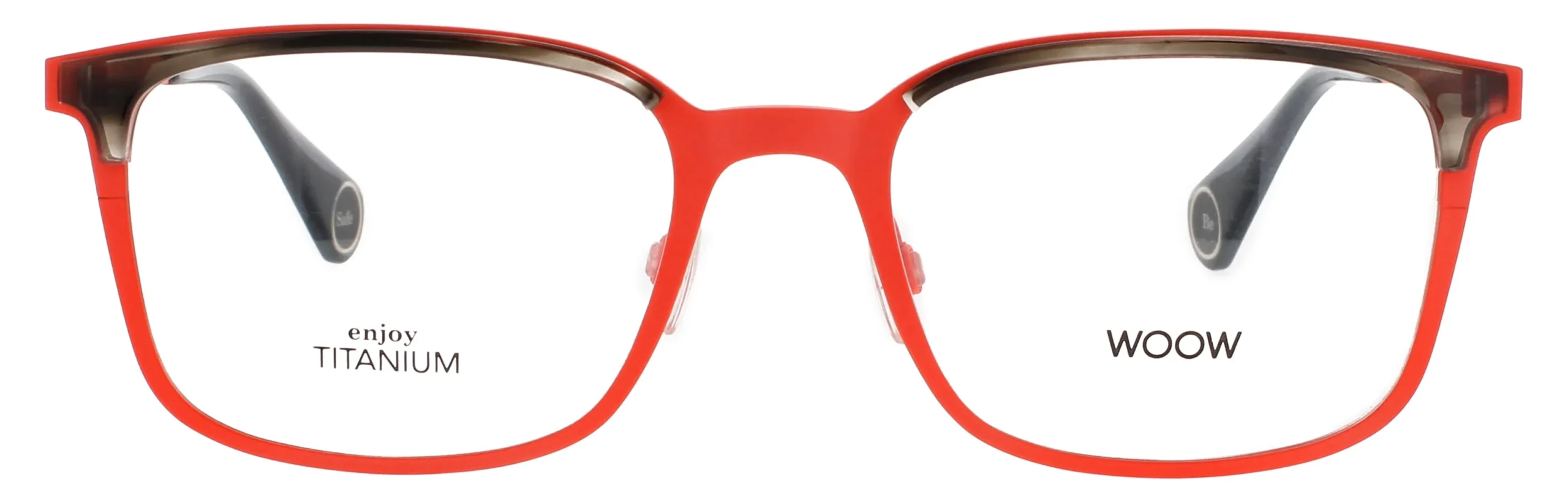 Woow BE-SAFE-2 8496 Eyeglasses Transparent Grey Tortoise 54mm Men 2