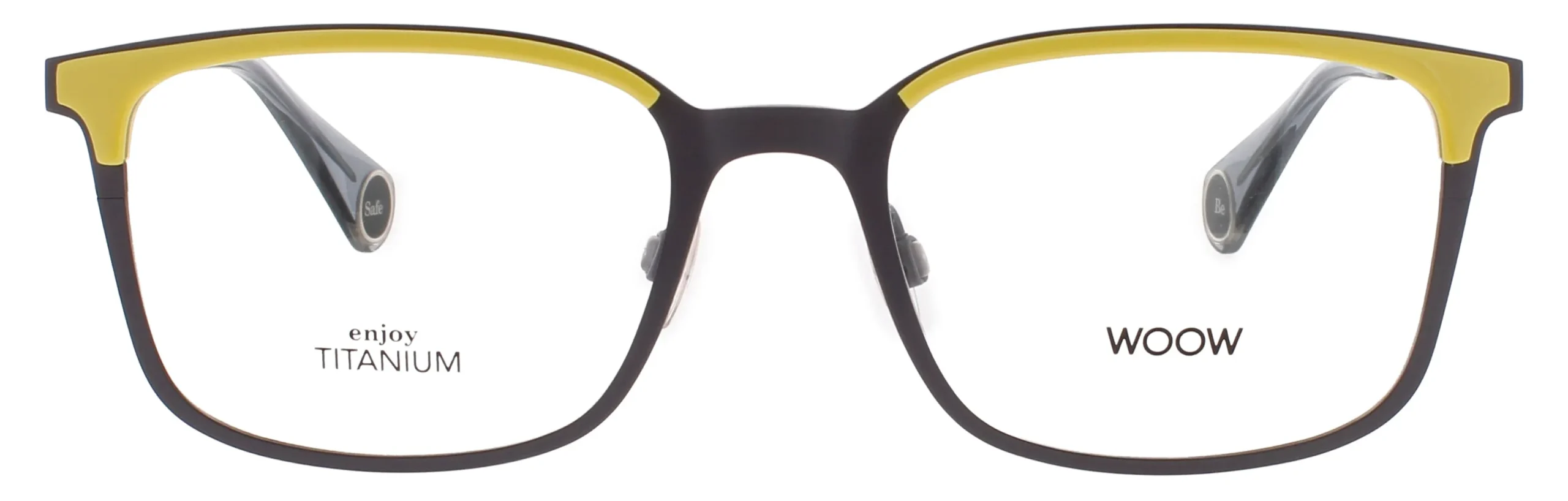 Woow BE-SAFE-2 0285 Eyeglasses Lime Yellow 54mm Men 2