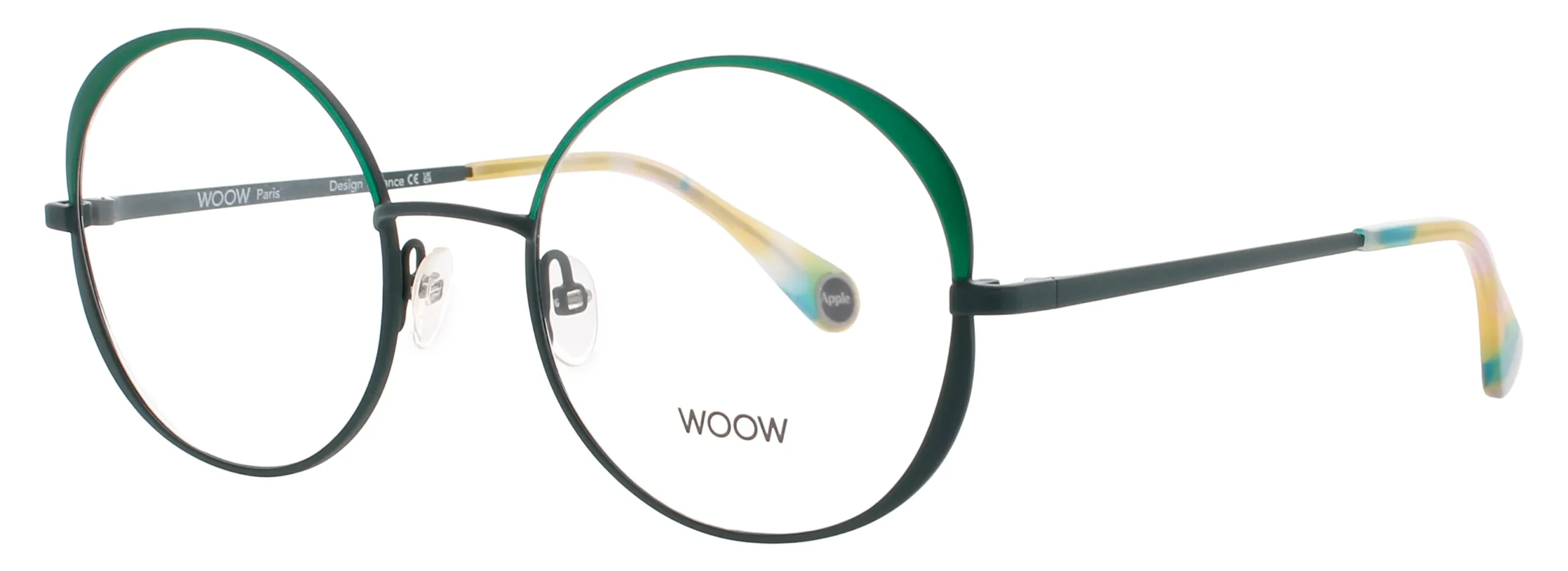 Woow BIG-APPLE-1 9713 Eyeglasses Metallic Green 50mm Women