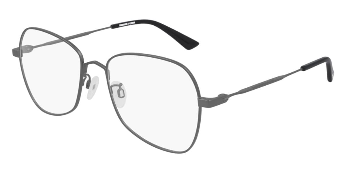 McQ MQ0289O 001 MQ0289O Eyeglasses Gray 55mm Men