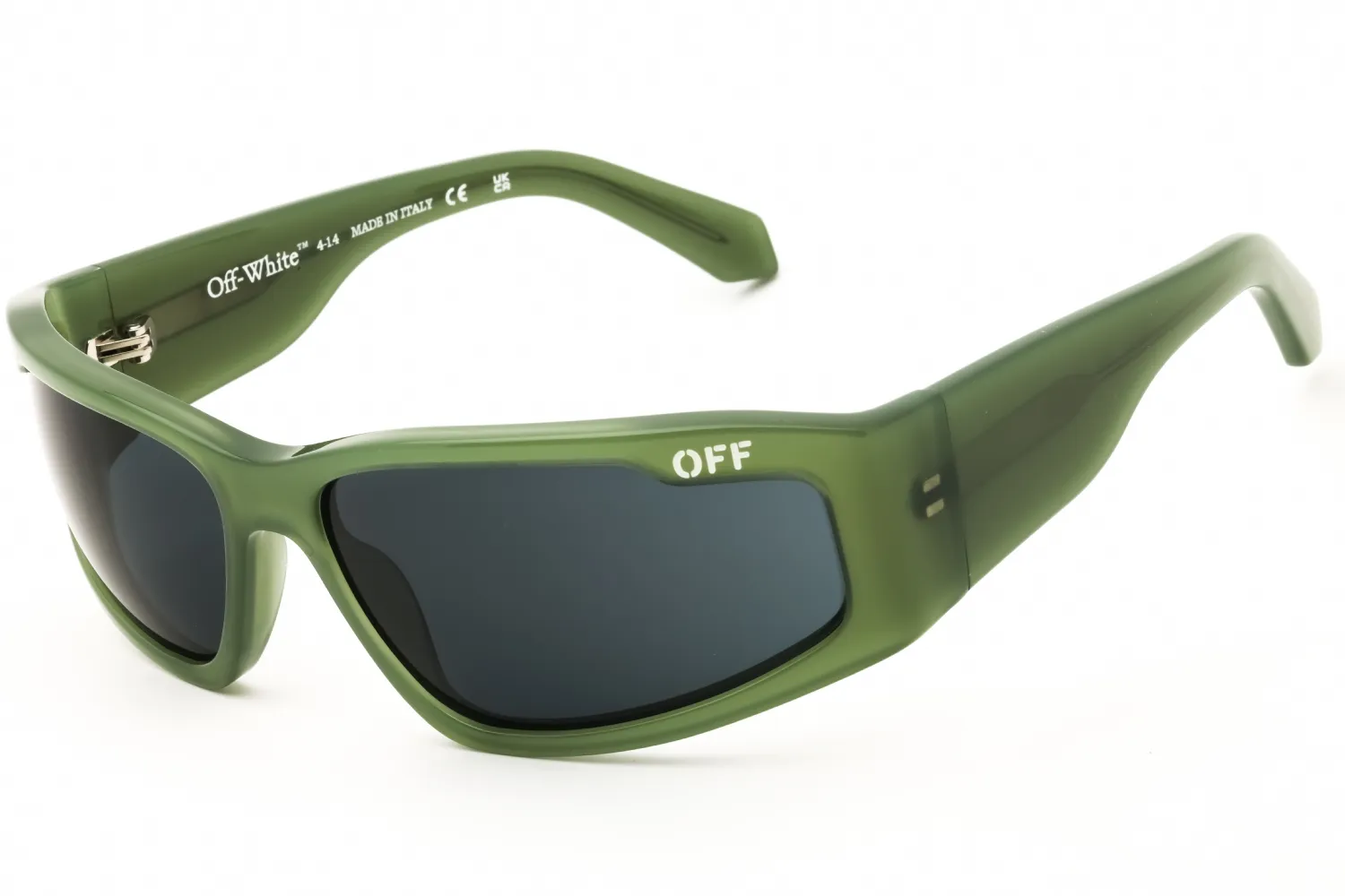 Off White KIMBALL118 5707 Sunglasses Olive Green 64mm Women