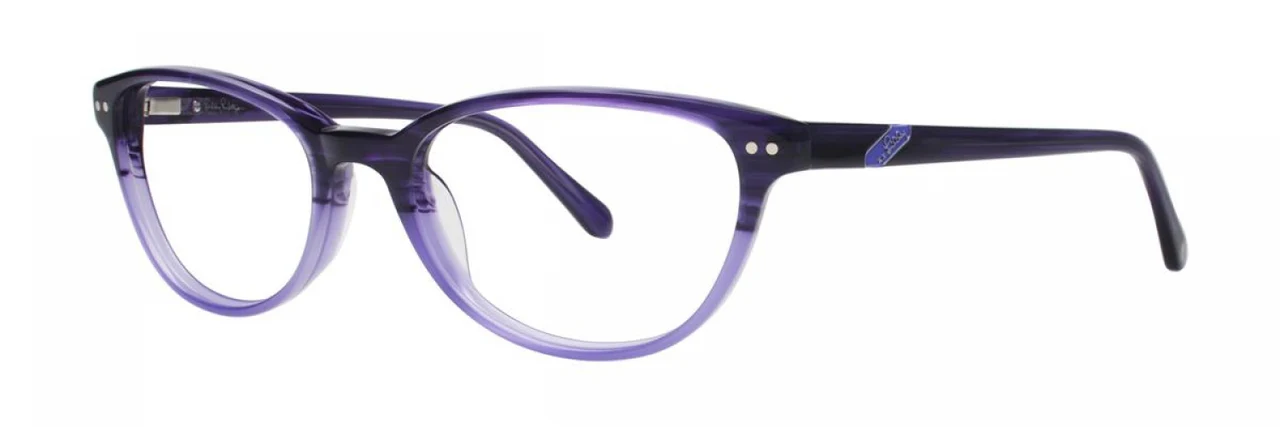 Lilly Pulitzer Davie Eyeglasses Grape 50mm Women