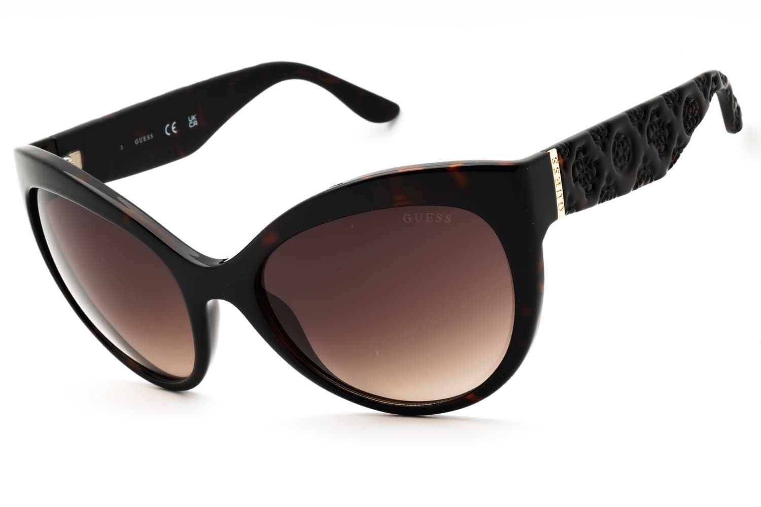 Guess GU00130 52F Sunglasses Dark Havana 61mm Women