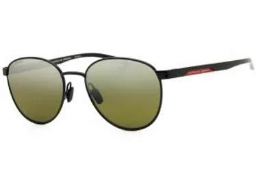 Porsche Design P8945 54A Sunglasses Black, Green, Red