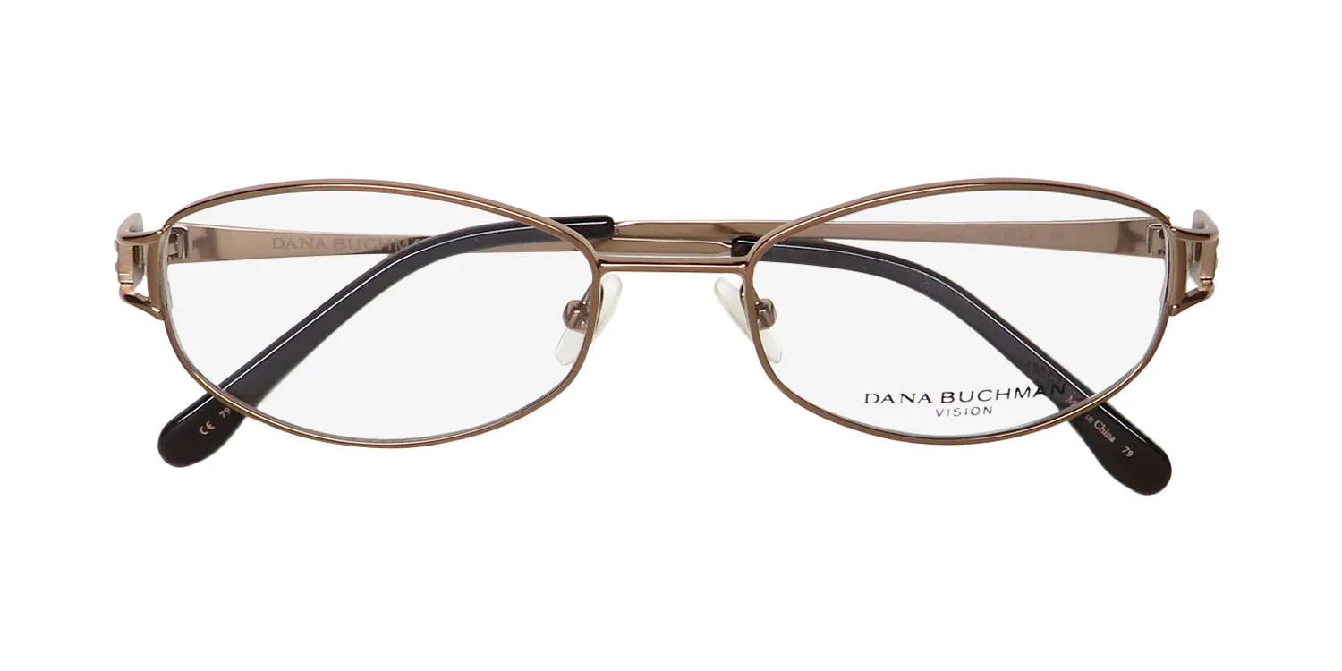 Dana Buchman Estelle br Eyeglasses Brown 52mm 2